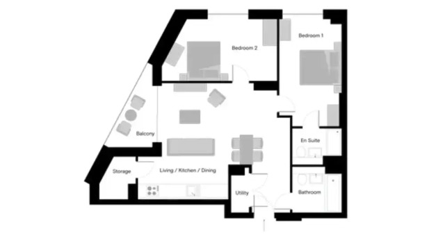 Апартаменты East London Skyline Retreat