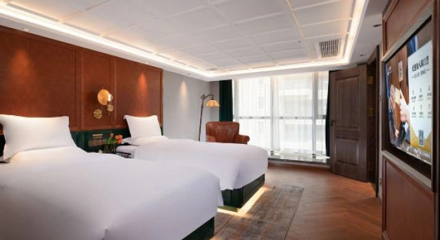 Люкс Deluxe ELITE Zuoan St. East Railway Station Yunmeng Hotel