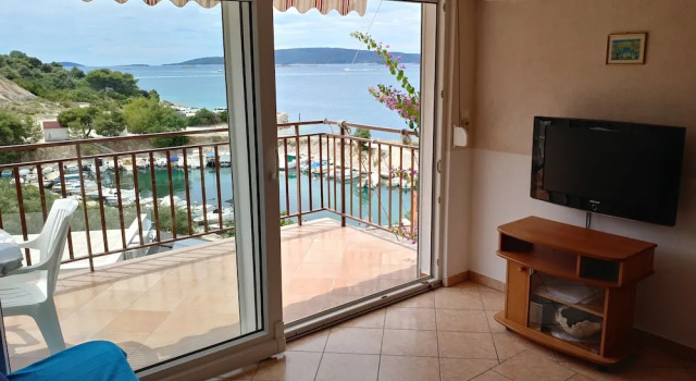 Апартаменты с 2 комнатами с видом на море Astramaris Apartments
