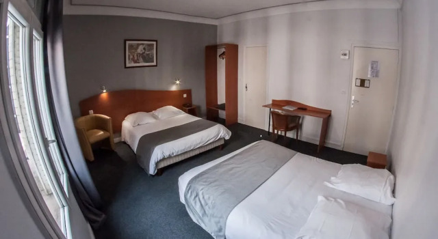 Четырёхместный семейный номер Standard Hôtel Gambetta