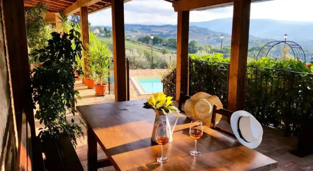Апартаменты с 2 комнатами с видом на озеро Agriturismo Pascucci