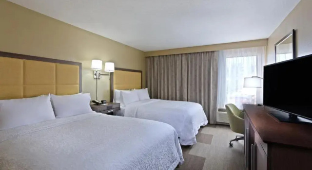 Четырёхместный номер Executive Hampton Inn Sault Ste Marie, MI