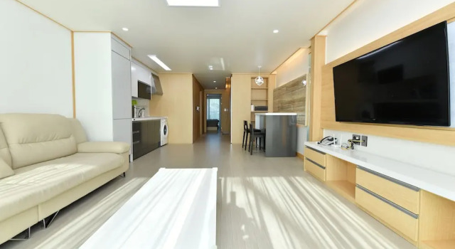 Коттедж c 1 комнатой Sokcho Daemyung Heidi Pension