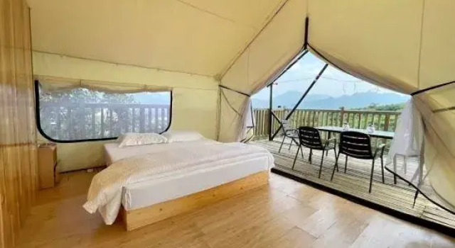 Seng i sovesal Hyde Cloud Campground