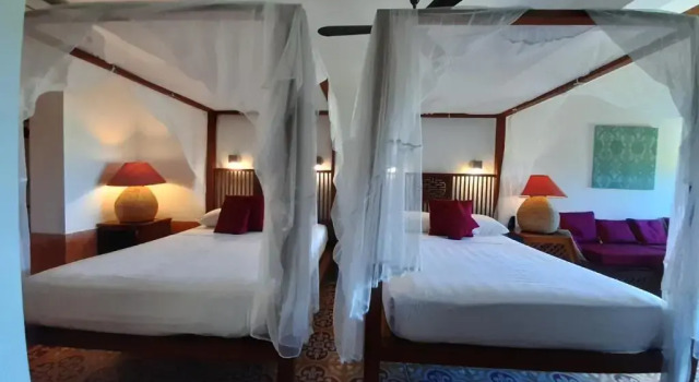 Двухместный номер Deluxe с видом на океан Villa Louise Hue Beach Boutique Hotel