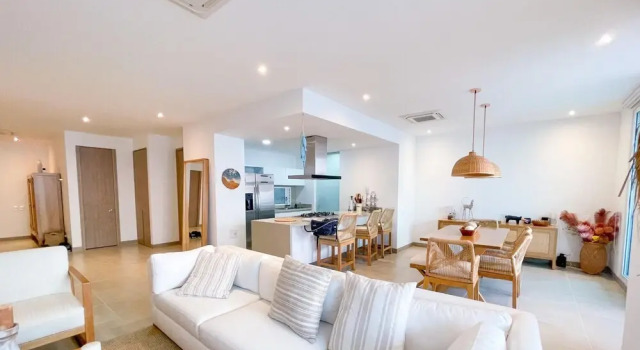 Апартаменты с балконом и с видом на океан Apartamento de 3 habitaciones en Playa Dormida Santa Marta