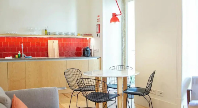 Апартаменты Premium с 2 комнатами с видом на внутренний двор Casa René, Lisbon's Hidden Gem