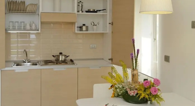 Апартаменты с 2 комнатами с балконом Residence La Dolce Vita