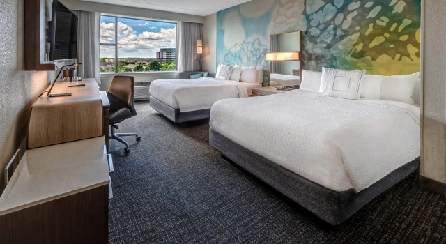 Четырёхместный номер Standard Courtyard by Marriott Dulles Airport Herndon