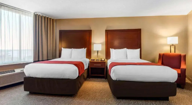 Двухместный номер с видом на реку Comfort Inn Memphis Downtown