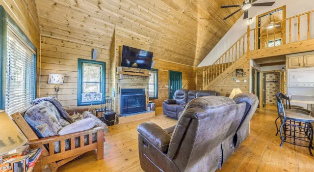 16 Mi to Ski Apache: Ruidoso Cabin Rental, Varaa Lomakoti Ruidoso New Mexico