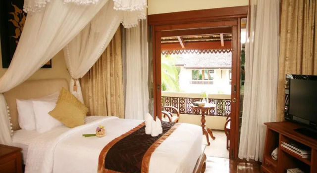 Двухместный номер Lanna Deluxe с видом на бассейн Khum Phaya Resort & Spa Boutique Collection