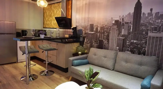 Апартаменты Appart Chic & Moderne avec balcon
