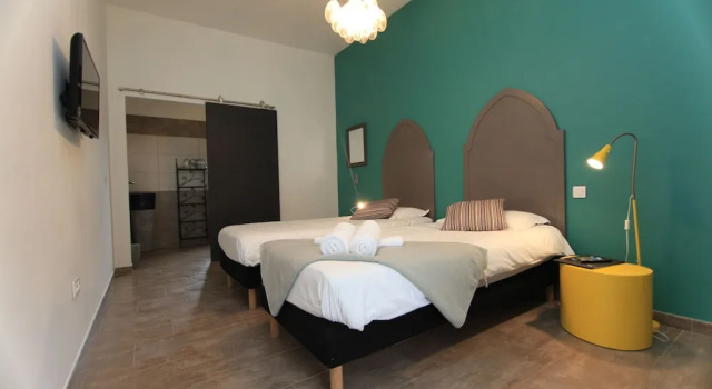 Номер Comfort Hôtel Ascosa Aventure