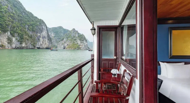 Двухместный номер Deluxe с балконом и с видом на залив Garden Peak Cruise