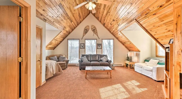 Ski-in/ski-out Ghent Cabin w/ Mountain Views!, Book Feriehus Ghent West Virginia