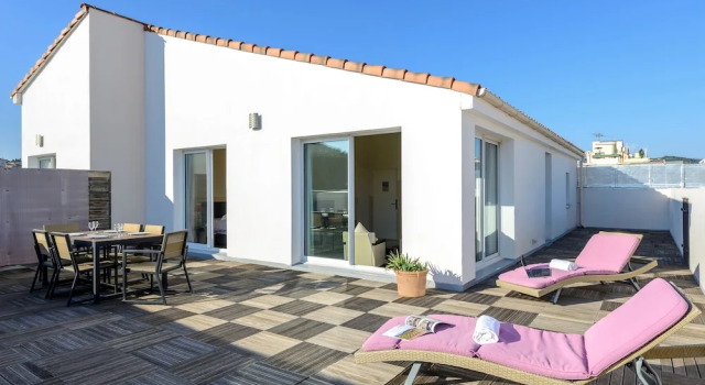 Апартаменты Presidential Appart’Hôtel La Villa Carnot Cannes
