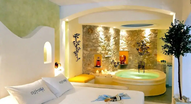 Двухместный люкс Honeymoon с балконом Astarte Suites