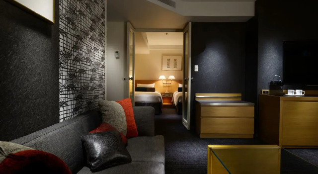 Трёхместный номер Garden Tower Deluxe Отель New Otani Tokyo