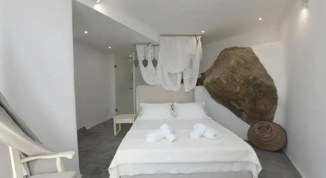 Люкс Deluxe с видом на море Mykonos Teatro Suites and Villa