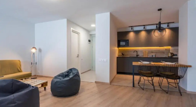 New Gudauri Atrium Suite 443, Забронировать Отель Отели Гудаури с бассейном, Бассейн
