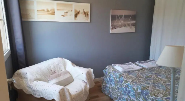 60 m2 , 2 chambres, très calme, plage et commerces à 3 minutes à pied, WIFI fibre optique et parking gratuit, Забронировать Апартаменты/квартира Ла-Сен-сюр-Мер Var coast