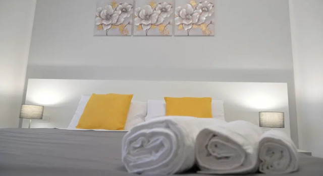 Komfort Vierer Zimmer mit Balkon und mit Blick auf den Innenhof Da Nfacci Affittacamere