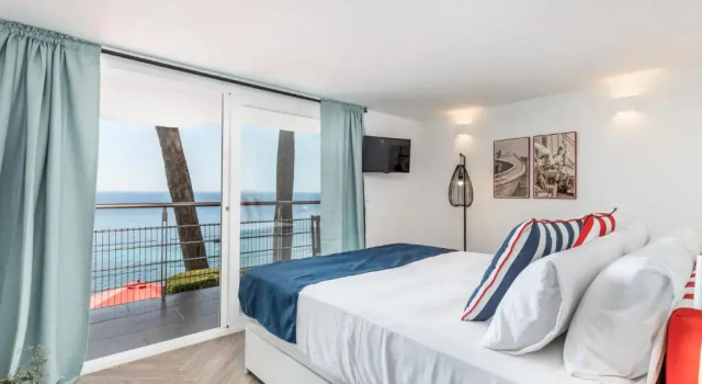 Апартаменты Deluxe с балконом и с видом на море Condesa del Mar apartamentos adults only