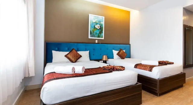 Номер Deluxe Bamboo Saigon Hotel