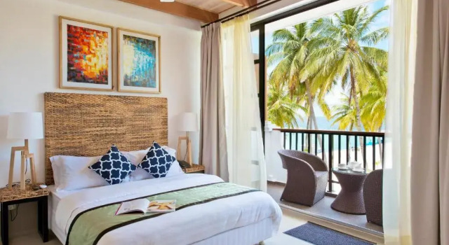 Двухместный номер Deluxe с балконом и с частичным видом на море Crystal Sands