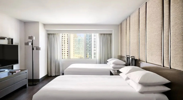 Четырёхместный номер San Francisco Marriott Marquis Union Square