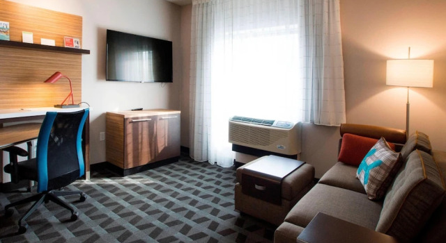 Люкс c 1 комнатой TownePlace Suites by Marriott Pittsburgh Cranberry Township