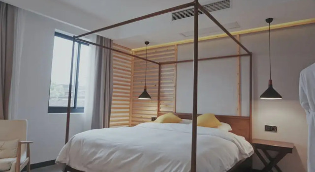 Premier- værelse Suzhou Cloud Art Inn