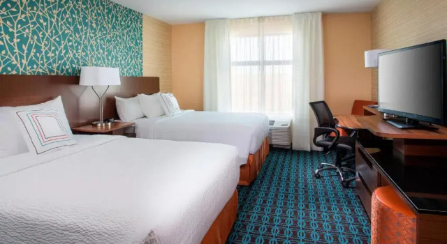Четырёхместный номер Standard Fairfield Inn & Suites Sioux Falls Airport