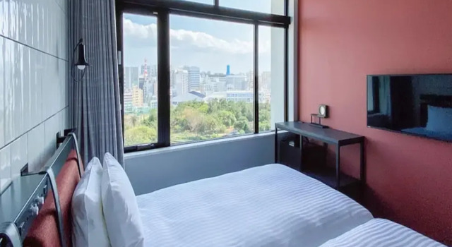 Двухместный номер Standard с 2 комнатами с видом на город Hotel Cocktail Stay Naha