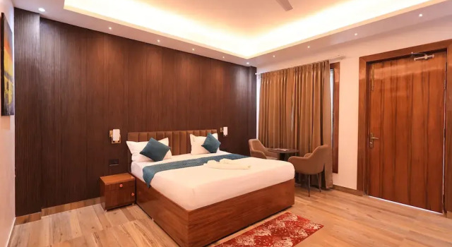 Номер Deluxe с видом на горы The Hoften Snowia Luxury Stay, Mukteshwar - Near Bhalugarh Waterfall