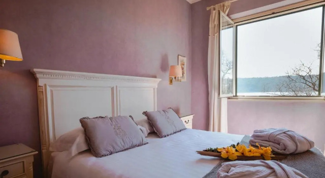 Двухместный номер Standard с видом на озеро Hotel La Culla Del Lago