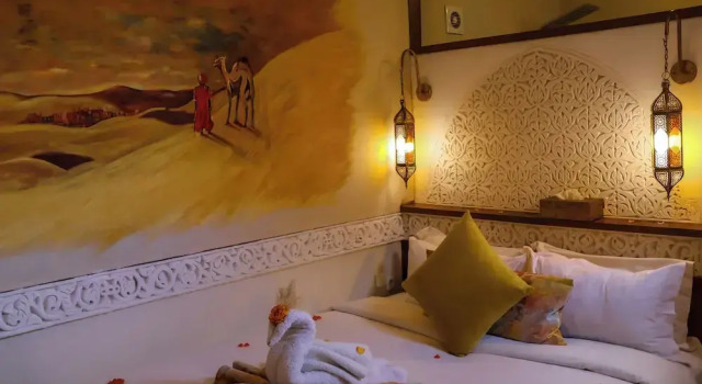 Camera doppia Standard con vista sul cortile Riad Melhoun & Spa