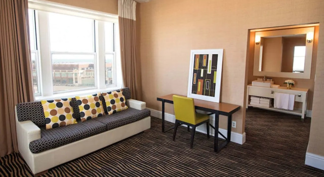 Номер Deluxe с частичным видом на океан Berkeley Oceanfront Hotel