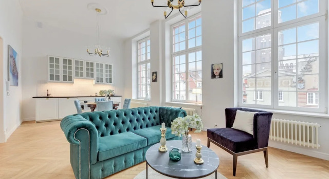 Апартаменты Deluxe Gdańsk Old Town Świetego Ducha Apartment by Noclegi Renters