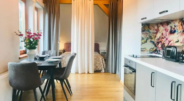 Студия Family apartment 100m from the beach