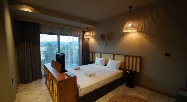 Люкс Luxury с видом на море Icon Beach Suites Hotel Sovalye Island