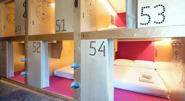 Капсула Pangea Pod Hotel