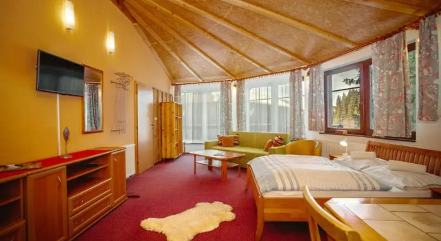 Студия Wellness Apartmány Capra pri zjazdovke Lúčky