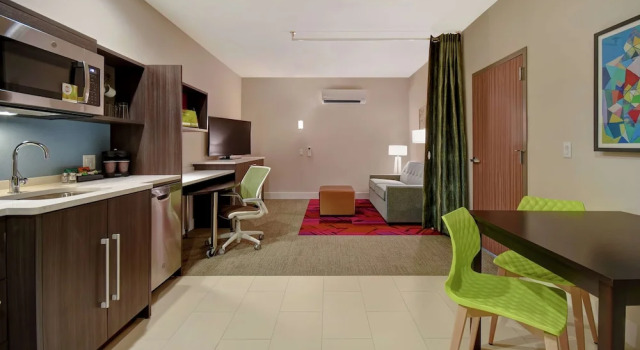 Люкс c 1 комнатой Home2 Suites by Hilton Wichita Northeast