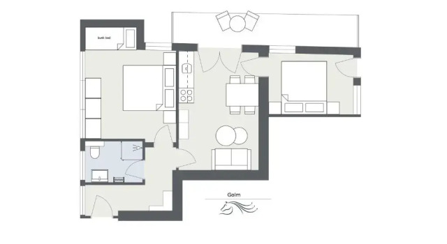 Апартаменты с видом на горы Haus Luisa by Emju