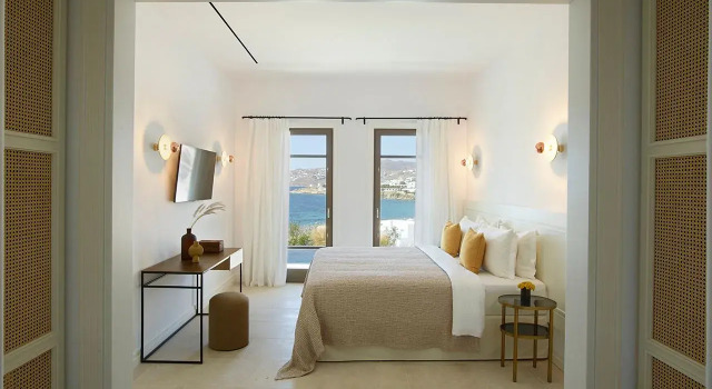 Люкс с видом на море Bonzoe Suites & Villas