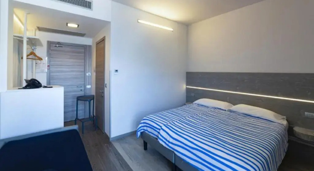 Номер Standard с видом на горы Campione Univela Hostel