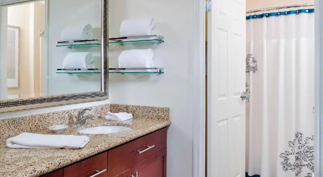 Двухместный люкс c 1 комнатой Residence Inn by Marriott Houston The Woodlands/Lake Front Circle