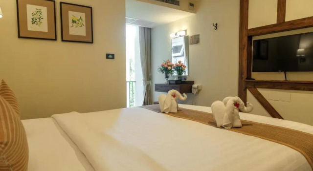 Двухместный номер Superior Le Charcoa Hotel